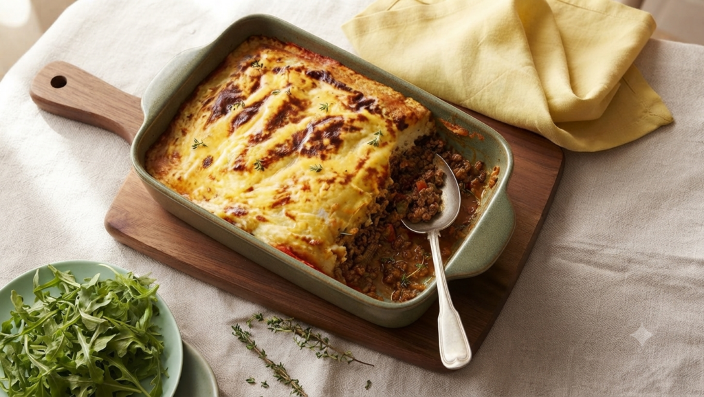 PASTEL DE PATATA Y CARNE