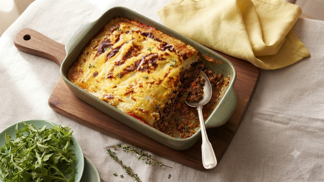 PASTEL DE PATATA Y CARNE