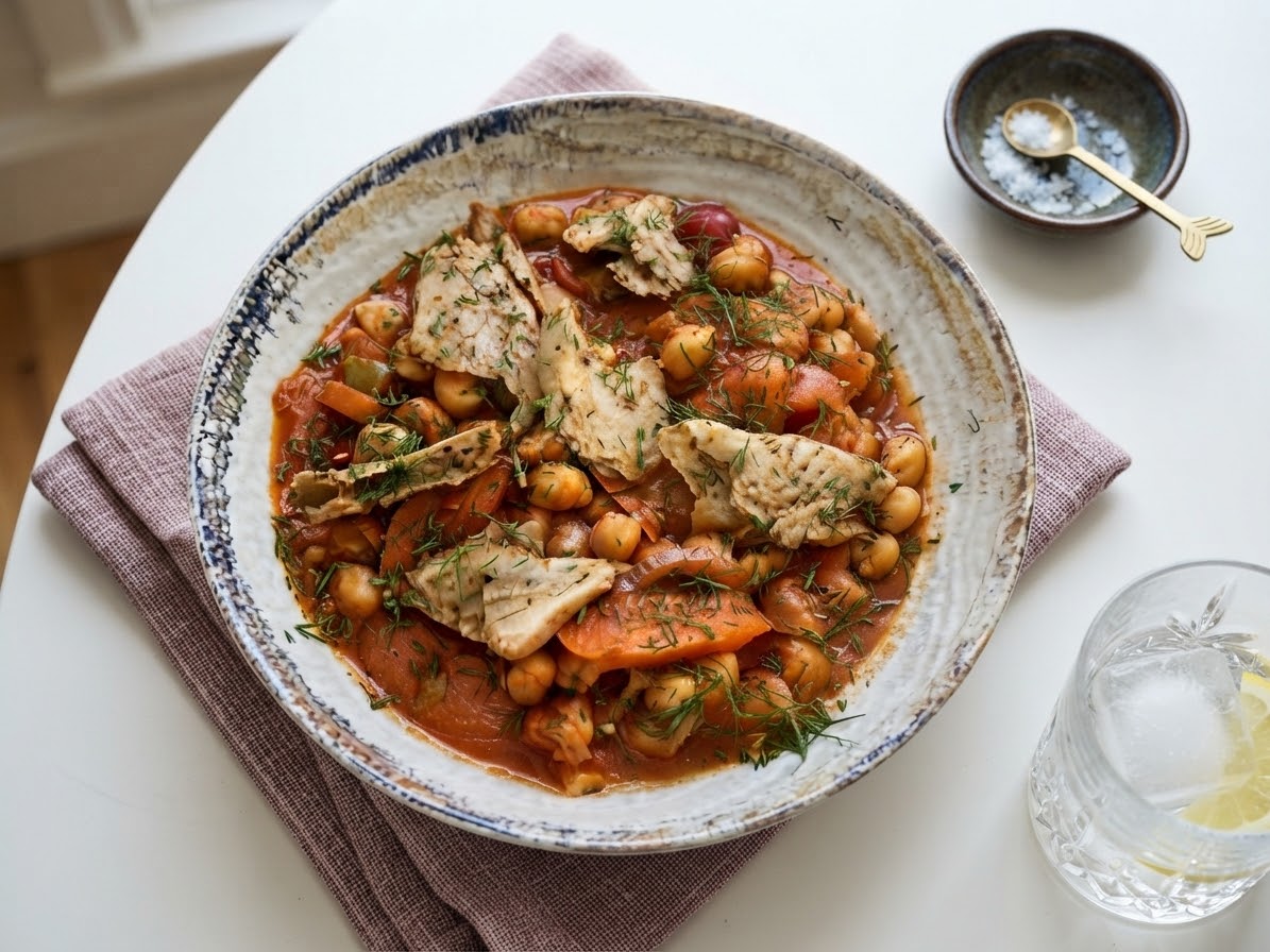 GARBANZOS TIKAMASALA CON HEURA